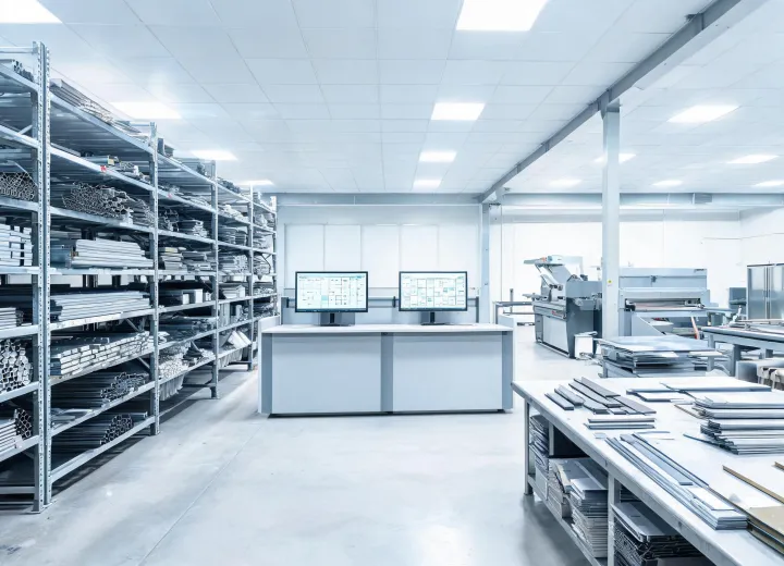 Online Metals service center inventory and order desk