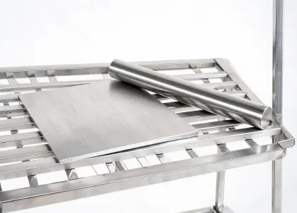 Stainless steel sheet and bar stock